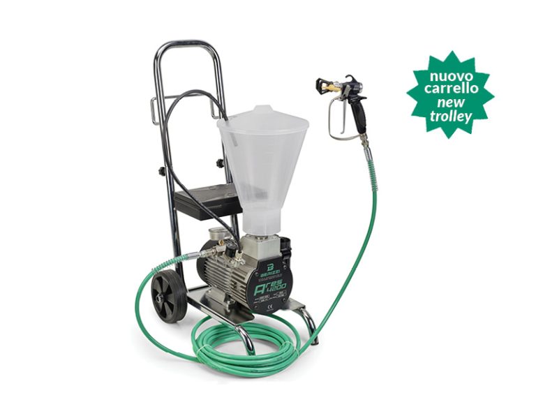 Električna črpalka za barvanje Ares 4200 s pištolo airless RST.